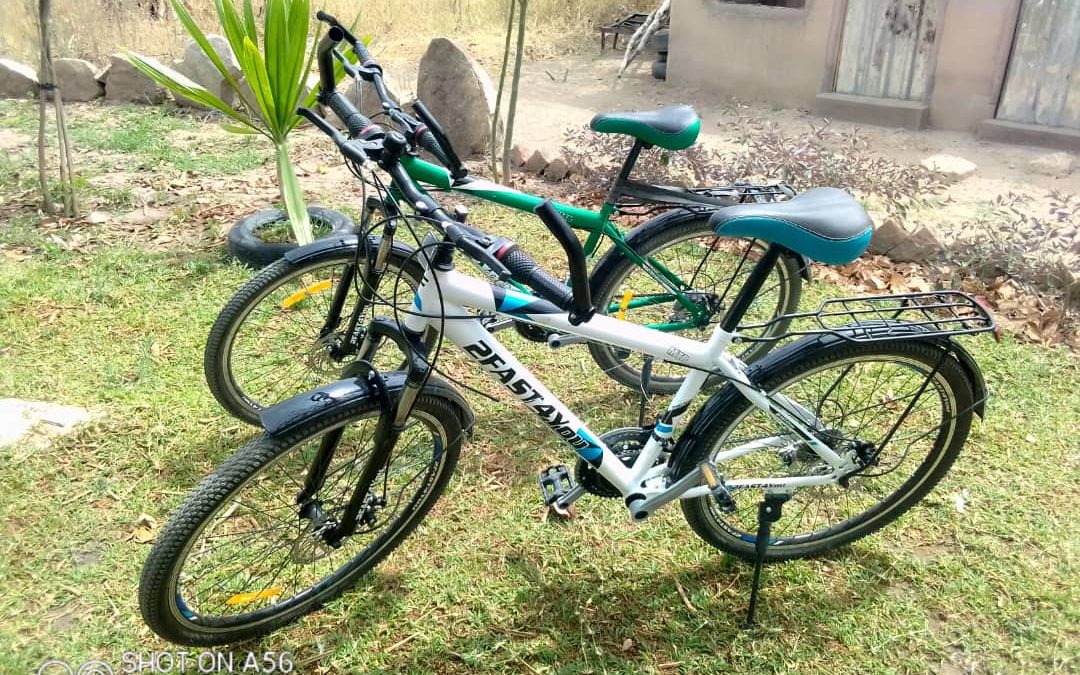 New bicycles for the village